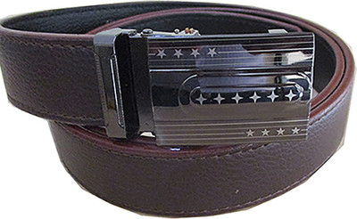 

Aam Shopping Men Casual Brown Artificial Leather Belt