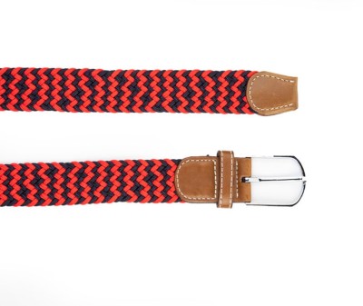 

DAPPER HOMME Men & Women Casual Red Fabric Belt