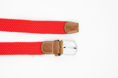 

DAPPER HOMME Men & Women Casual Red Fabric Belt