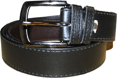 

Aam Shopping Men Formal Black Artificial Leather Belt