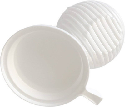 

Bruzone Plastic Bowl(White, Pack of 1)
