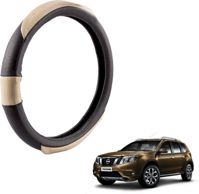 

Autofy Steering Cover For Nissan Terrano(Black, Leather)