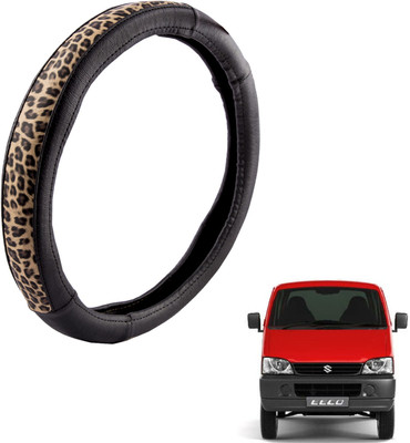 

Autofy Steering Cover For Maruti Eeco(Black, Leather)