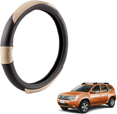 

Autofy Steering Cover For Renault Duster(Black, Leather)