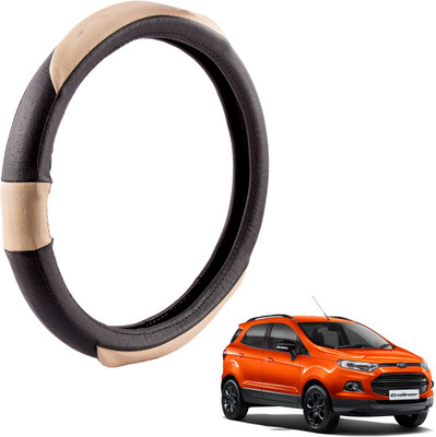 

Autofy Steering Cover For Ford Ecosport(Black, Leather)