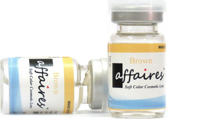 

Affaires soft colors Yearly(0.00, Colored Contact Lenses, Pack of 2)
