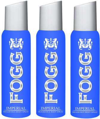 

Fogg IMPERIAL DEODORANT Body Spray - For Men(190 ml, Pack of 3)