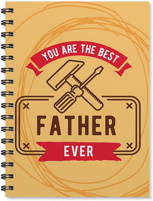 

100yellow A5 Notebook(You Are The Best Father - Gift For Dad/Father, Multicolor)