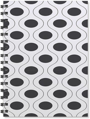 

100yellow A5 Notebook(Printed Wire Bound Spiral Book With Ruled Sheets -A5 Size, Multicolor)