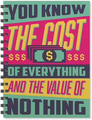 

100yellow A5 Notebook(Inspirational Quote Printed A5 Size High Definition Personal & Office Stationary, Multicolor)