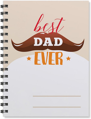 

100yellow A5 Notebook(Best Dad Ever Print Gift For Dad/Father/Uncle, Multicolor)