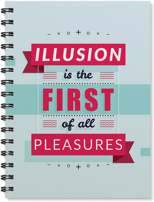 

100yellow A5 Notebook(Motivational Quote Printed Wire Bound Spiral Book With Ruled Sheets Book -A5 Size, Multicolor)