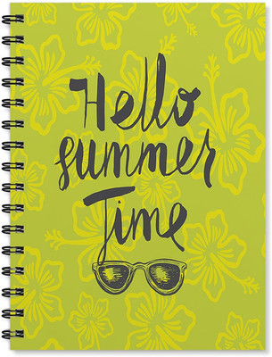 

100yellow A5 Notebook(Inspirational Quote Printed A5 Size High Definition Personal & Office Stationary -A5 Size, Multicolor)