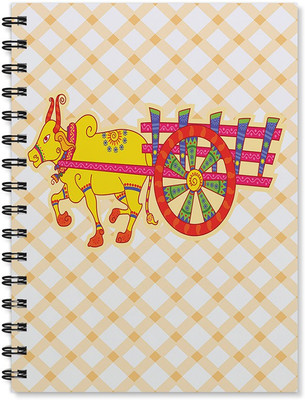 

100yellow A5 Notebook(Printed A5 Size High Definition Personal & Office Stationary, Multicolor)