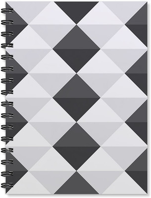 

100yellow A5 Notebook(Printed Wire Bound Spiral Book With Ruled Sheets -170 Pages, Multicolor)
