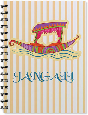 

100yellow A5 Notebook(Printed Wire Bound Spiral Book With Ruled Sheets Book -A5 Size, Multicolor)