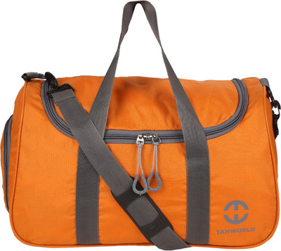 

Tanworld Strom Orange with Shoe Compartment Gym Bag(Orange)