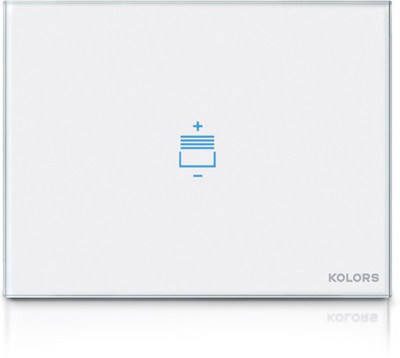 

Kolors KIAN BLIND CONTROL SWITCH WITHOUT REMOTE(WHITE) 10 One Way Electrical Switch(Pack of 1 Number of Switches - 1)