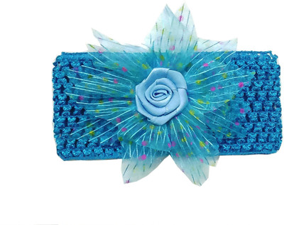 

Bunny Collections Blue Butterfly Hair band for baby girls Head Band(Blue)