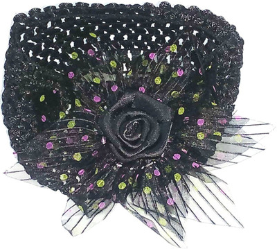 

Bunny Collections Black Butterfly Hair band for baby girls Head Band(Black)