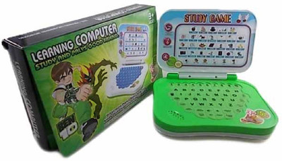 

MN OVERSEAS BEN10 MINI LAPTOP FOR KIDS(Green)