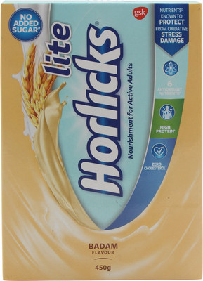 

Lite Horlicks Badam Flavour 450 g