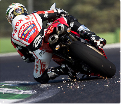 

Maison N Mode Ducti Man Bike rectangle Mouse Pad Mousepad(Multicolor)