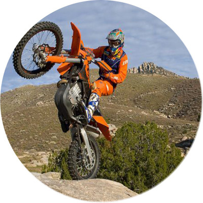 

Maison N Mode Orange Stunt Bike Round Mouse Pad Mousepad(Multicolor)