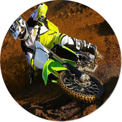 

Maison N Mode Grn Stunt Man Round Mouse Pad Mousepad(Multicolor)