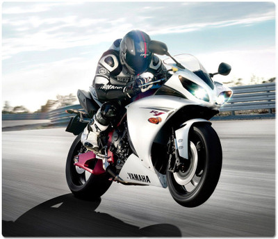 

Maison N Mode Yamaha R1 Bike rectangle Mouse Pad Mousepad(Multicolor)