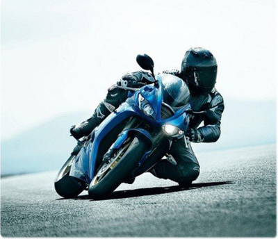 

Maison N Mode Blue Racing Bike rectangle Mouse Pad Mousepad(Multicolor)