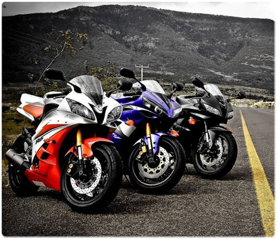 

Maison N Mode R15 Bike rectangle Mouse Pad Mousepad(Multicolor)
