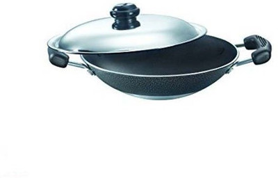 

Diamond Appachatty Pan 20 cm diameter(Aluminium, Non-stick), Black