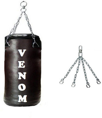 

Venom 2.5 FEET LONG , SRF -ECONOMIC MATERIAL , UNFILLED WITH CHAIN Hanging Bag(2.5, 1 kg)