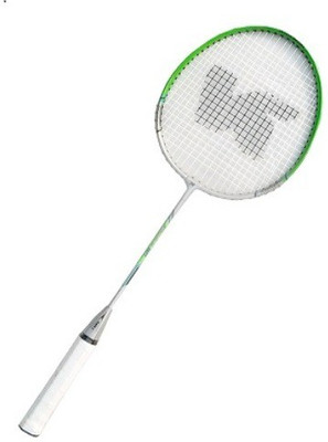 

Nalky Pro- 9977 Badminton Strung Racket Green, White Strung Badminton Racquet(G5 - 3 Inches, 90 g)