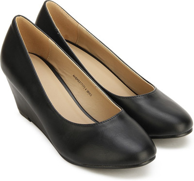 Allen Solly Women BLACK Wedges
