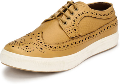 

Eego Italy Stylish and Trendy Sneakers For Men(Beige
