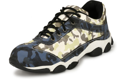 

Eego Italy Steel Toe Safety shoes Casuals For Men(Multicolor, Blue