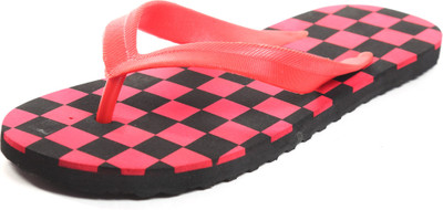 

Sea Lion Flip Flops, Red::black