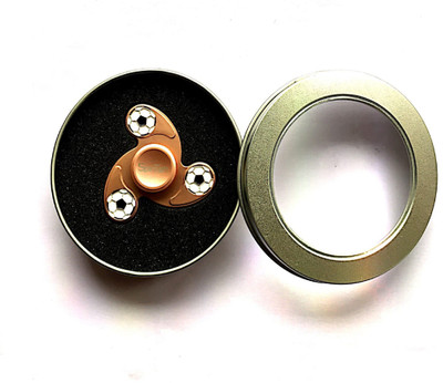 

Krypton Gun Metal Hot Look Fidget Spinner For Football Lovers FAST Spin(Multicolor)