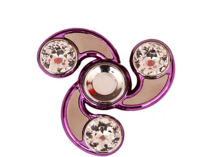 

Krypton FingerTip Art Dimond Fidget Spinner Cool look Sparkling Shine fast and low resistance(Multicolor)