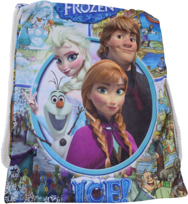 

SN toy zone Cute High Quality Frozen Haversack Bags for Kids - 19 inch(Multicolor)