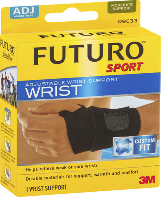 

Futuro Sport Adjustable Wrist Support, Black
