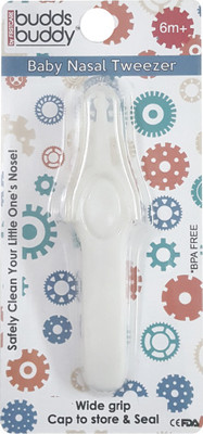 

Buddsbuddy Baby nasal Tweezer,White