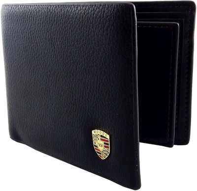 

WOODS Men Brown Artificial Leather, Fabric Wallet(5 Card Slots)