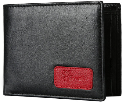 

Hawai Men Black Genuine Leather Wallet(5 Card Slots)