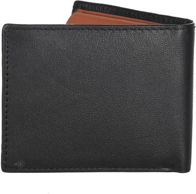 

WildHorn Men Black Genuine Leather Wallet(6 Card Slots)