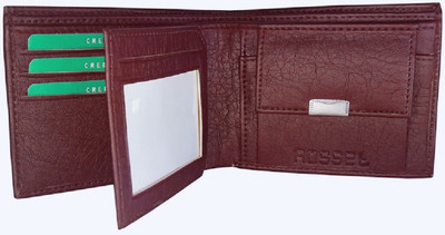 

Rosset Men Brown Artificial Leather Wallet(5 Card Slots)