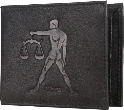 

Hawai Men Black Genuine Leather Wallet(6 Card Slots)