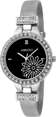 Abrexo Abx-5008BLK (Partywear+Casual) Modish Watch  - For Girls   Watches  (Abrexo)
